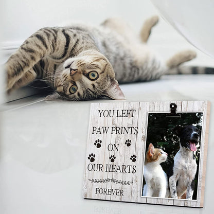 Pet Memorial Picture Frame Loss of Dog Gifts 4X6 Inch Dog Picture Frame