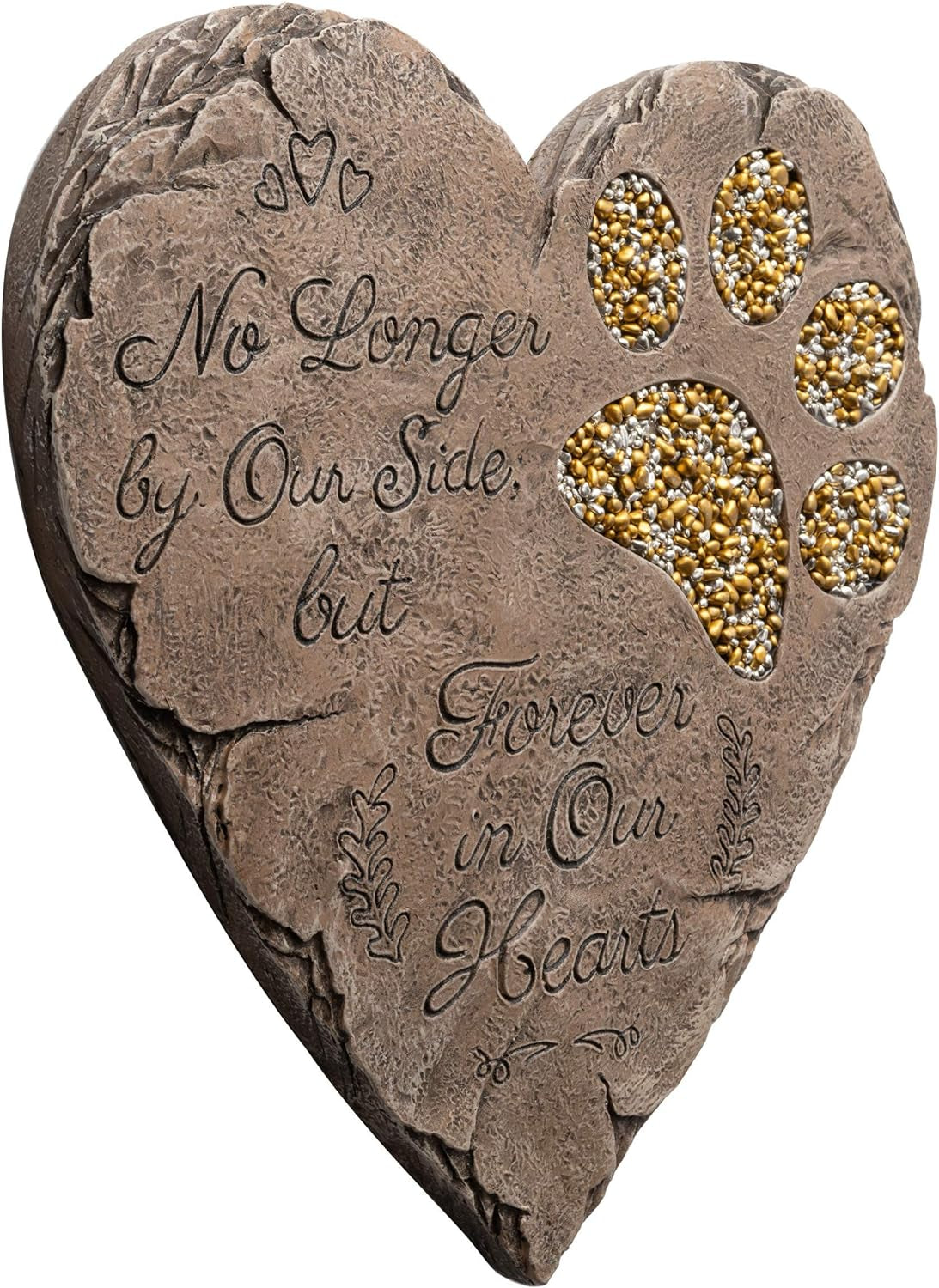 OBSI Dog Memorial Gifts for Loss of Dog Sympathy Gift - Rainbow Bridge Dog Memorial Stone for Remembrance Dog Passing Away Sympathy Gifts - Thoughtful Pet Loss Gifts - Brown