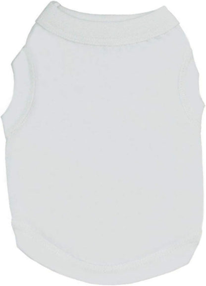 Dogs Shirts Red Vest Clothing for Dogs Cats XL Dog Vacation Shirt Female Dog Clothing Puppy Summer Clothes Girl Cotton Summer Shirt Small Dog Cat Pet Clothes Vest T-Shirt Apparel