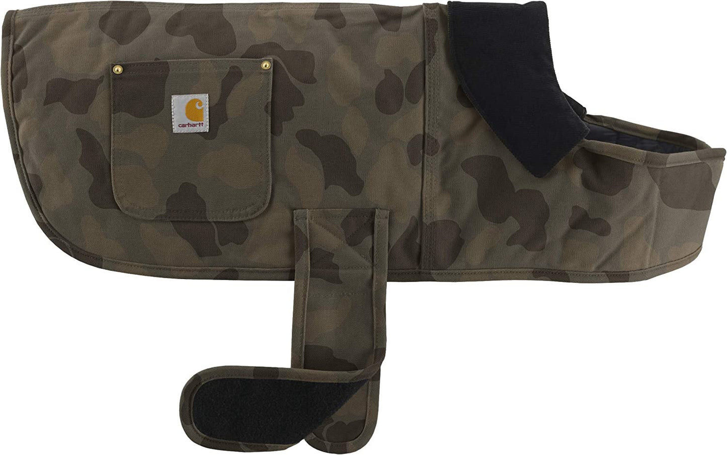 Carhartt Firm Duck Insulated Dog Chore Coat, Duck Camo Tarmac, X-Large