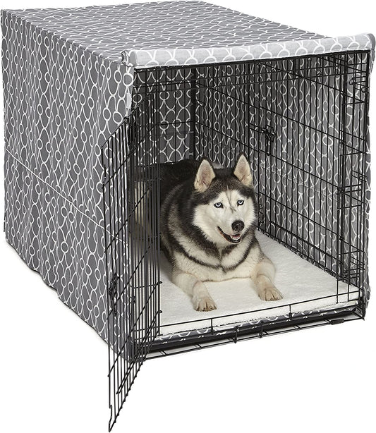 Midwest Homes for Pets Dog Crate Cover, Privacy Dog Crate Cover Fits Midwest Dog Crates, Machine Wash & Dry