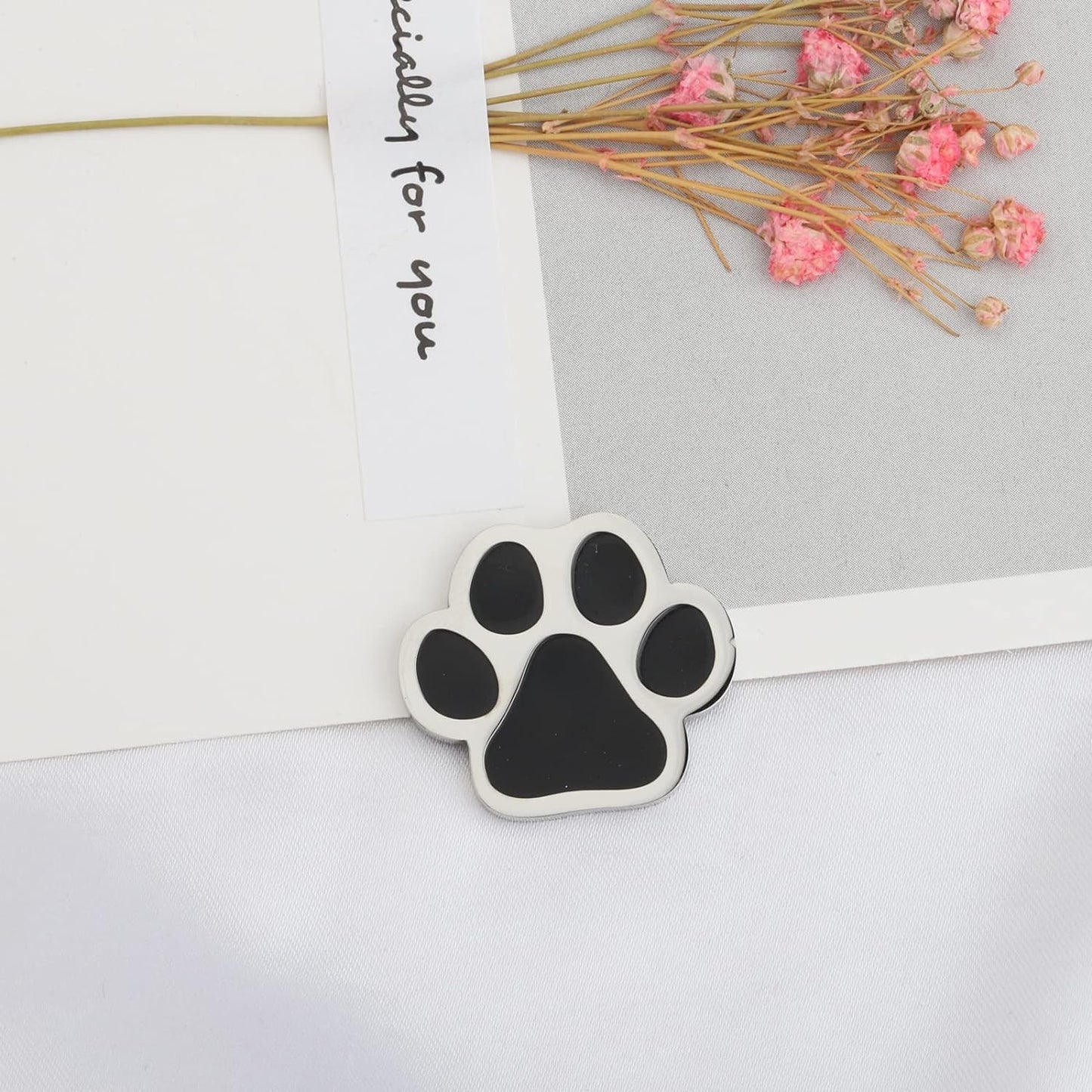 MYOSPARK Pet Memorial Pocket Hug Token Gifts Pet Memorial with Message Card Jewelry Pet Souvenir Gifts Sympathy Gifts for Loss of Dog Cat