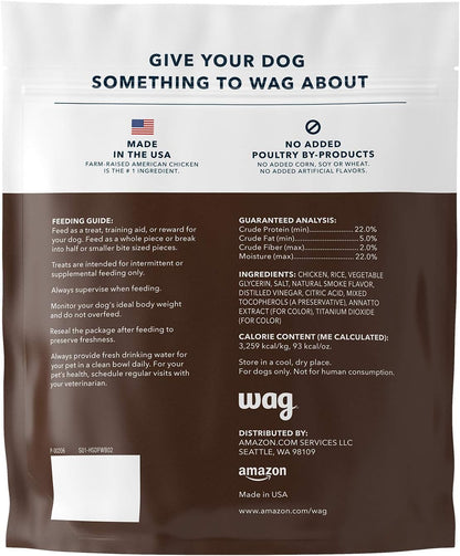 Amazon Brand - Wag Dog Treats Chicken and Waffle Bites 6Oz