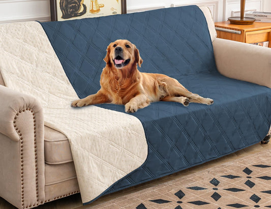 Ameritex Waterproof Dog Bed Cover Pet Blanket with Anti-Slip Back for Furniture Bed Couch Sofa