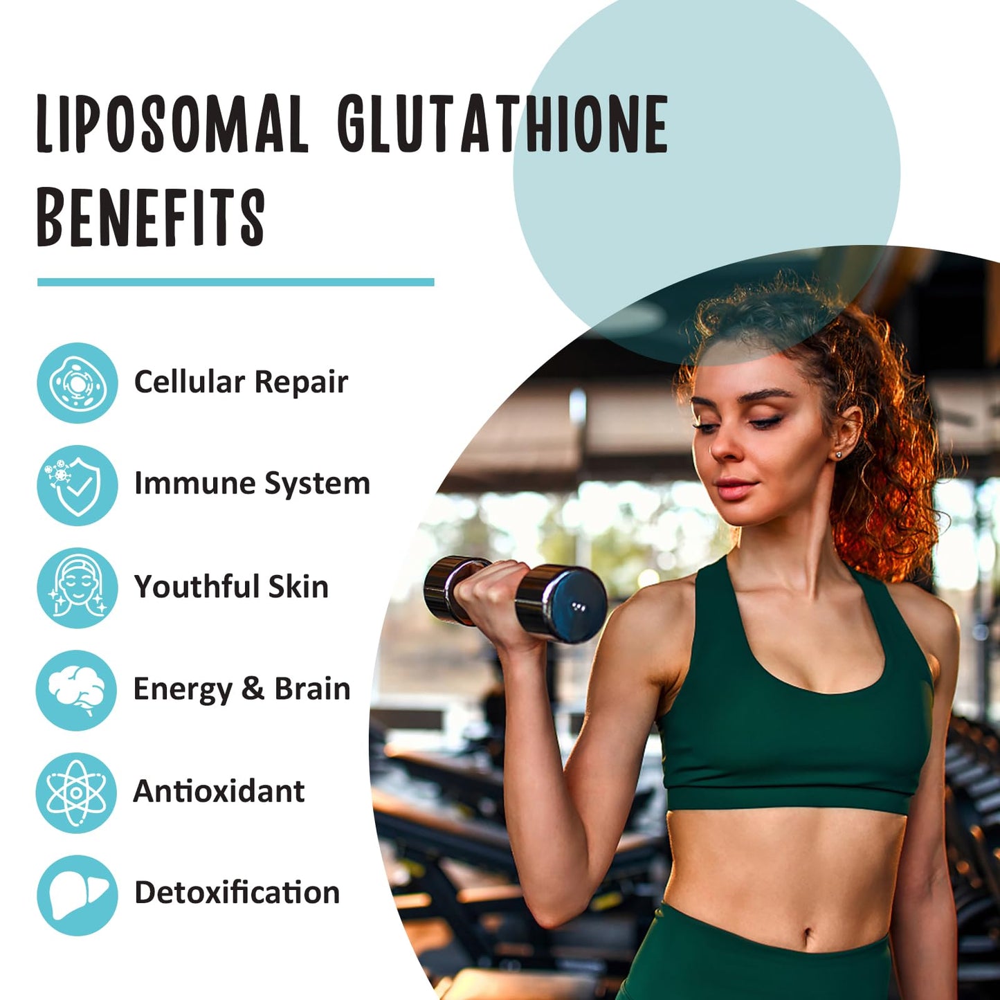 Zeylamum 2400 MG Liposomal Glutathione Softgels, Max Absorption, Active Form L-Glutathione Reduced (GSH), with Hyaluronic Acid, Resveratrol, Master Antioxidants for Brain, Immune System, 120 Softgels