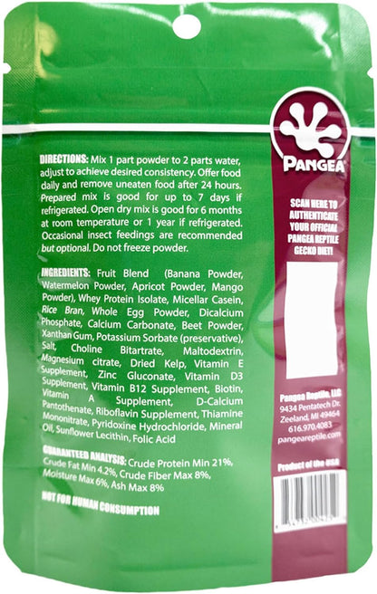 Pangea Gecko Diet with Watermelon 2 oz