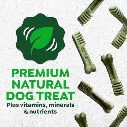 Greenies Veterinarian-Recommended Adult Natural Dental Dog Treats Regular Size, Dog Dental Chews, Original Flavor, 36 oz. Pack, 36 Count
