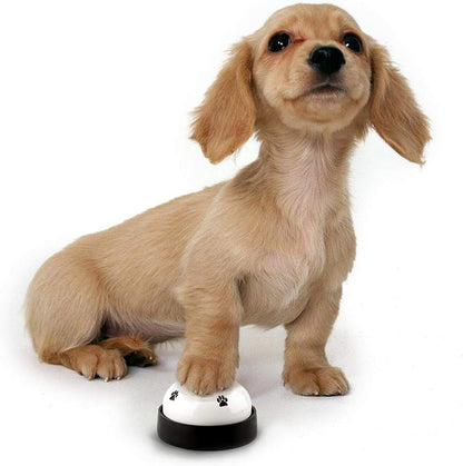 Comsmart Dog Training Bell, Set of 2 Dog Puppy Pet Potty Training Bells, Dog Cat Door Bell Tell Bell with Non-Skid Rubber Base