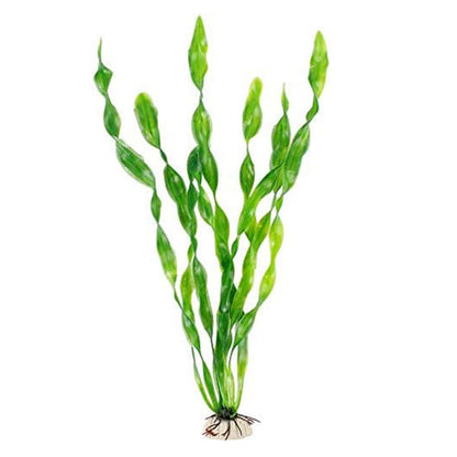 MyLifeUNIT Artificial Seaweed Water Plants for Aquarium, Plastic Fish Tank Plant Decorations 10 PCS (12 Inches Tall, Green)