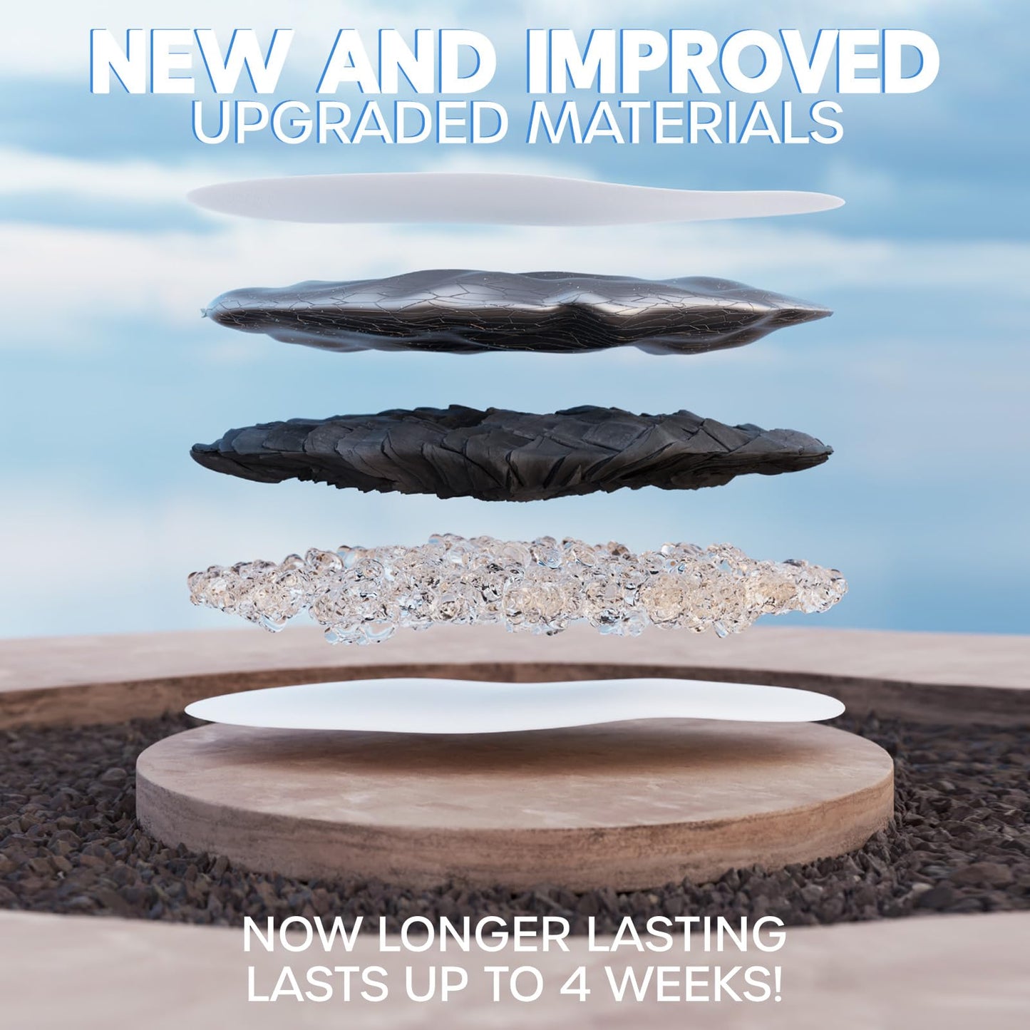 Veken Cat Water Fountain Filters, 12 Pack Replacement Filters & 12 Pack Replacement Pre-Filter Sponges Set for 50oz, 84oz, 95oz or 108oz Automatic Pet Fountain Dog Water Dispenser