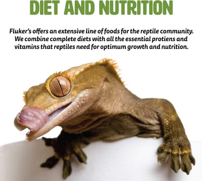 Fluker's Freeze Dried Crickets, Ideal for Reptiles, Birds, and Fish, Packed with Protein and Essential Nutrients, 1.2 oz