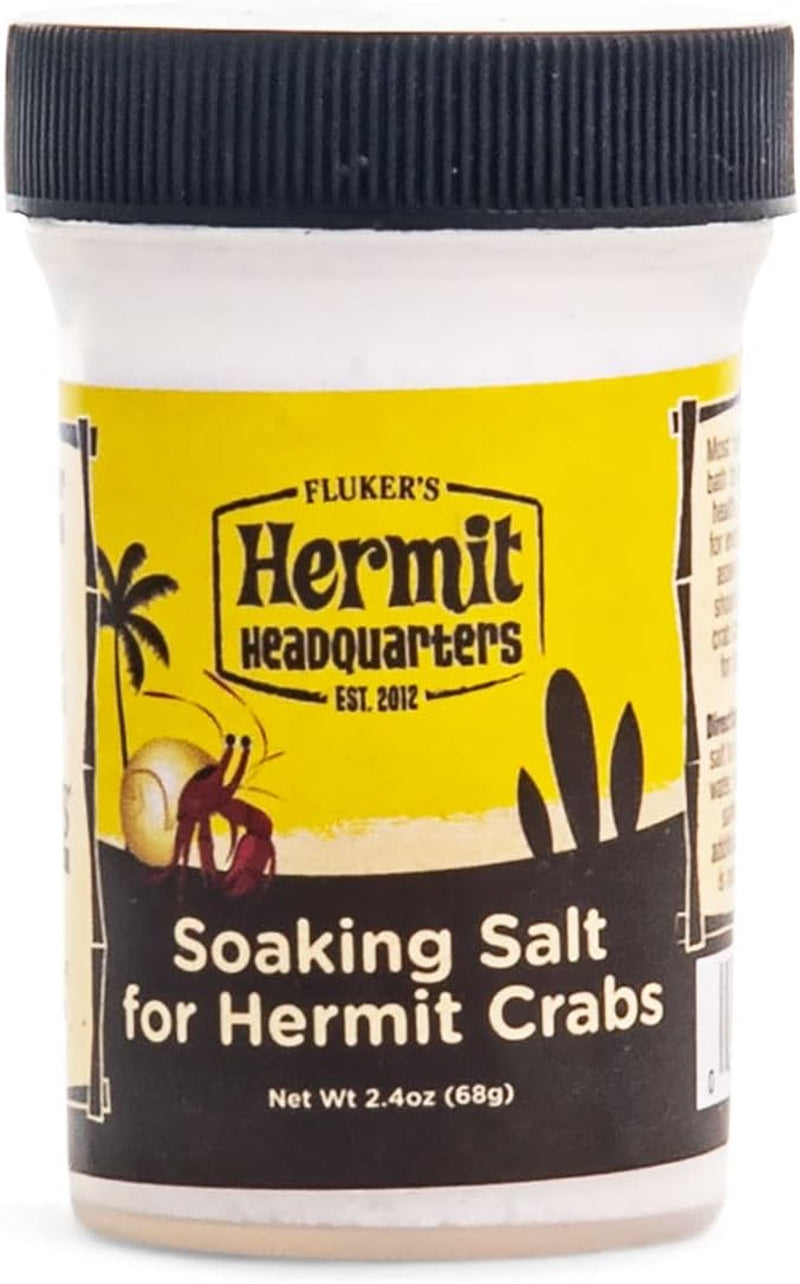 Fluker's Soaking Salt for Hermit Crabs, 2.4 oz