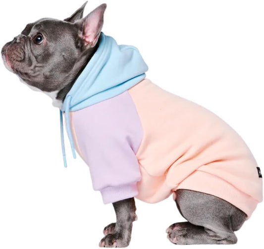 Spark Paws Dog Hoodie - Premium Quality, Buttery Soft, Superior Comfort and Fit, Calming Fleece Interior, Suitable for All Breeds - Cotton Candy - 2XL