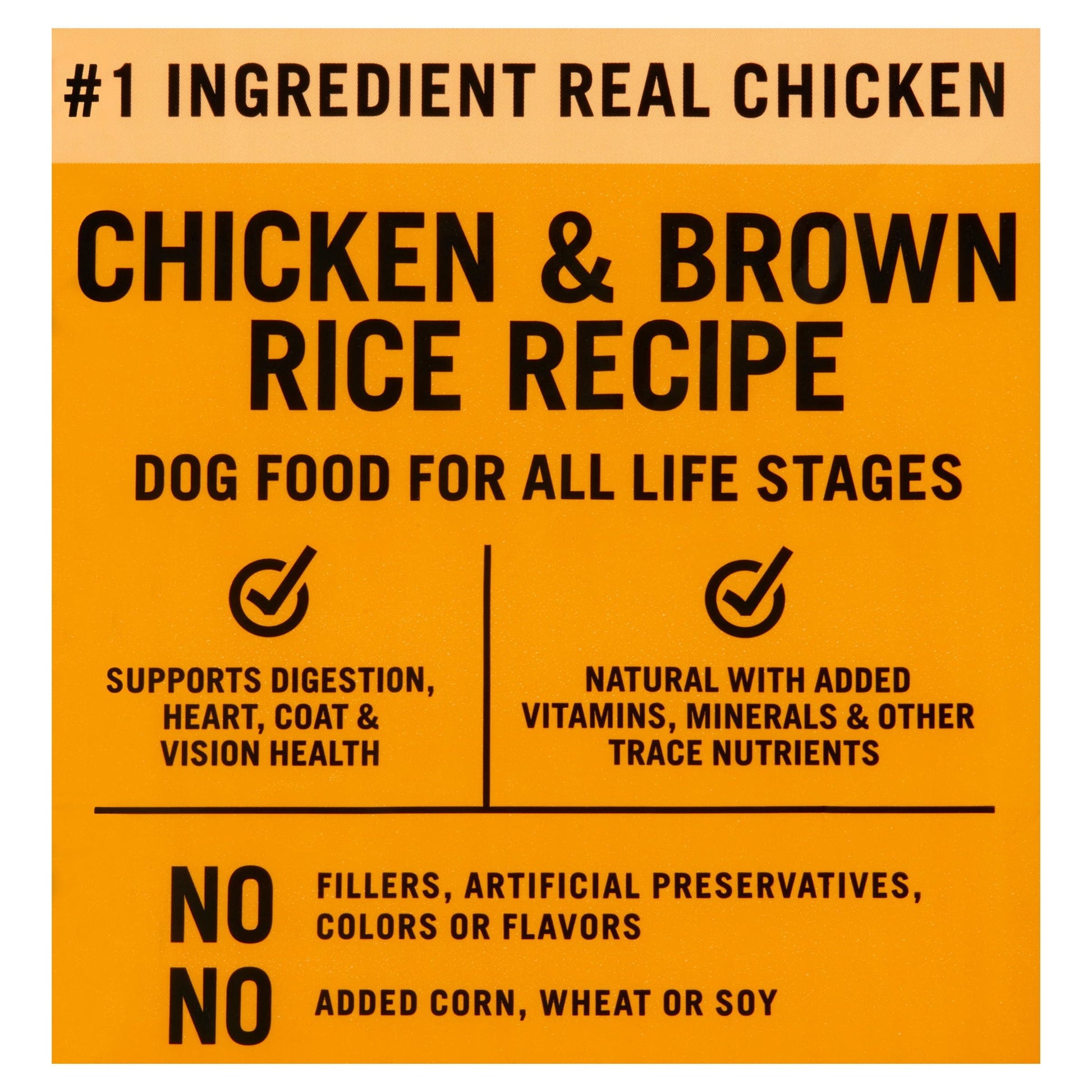 Pure Balance Chicken & Brown Rice Recipe Dry Dog Food, 30 Lbs