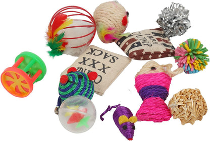 Fashion'S Talk Cat Toys Variety Pack for Kitty 20 Pieces