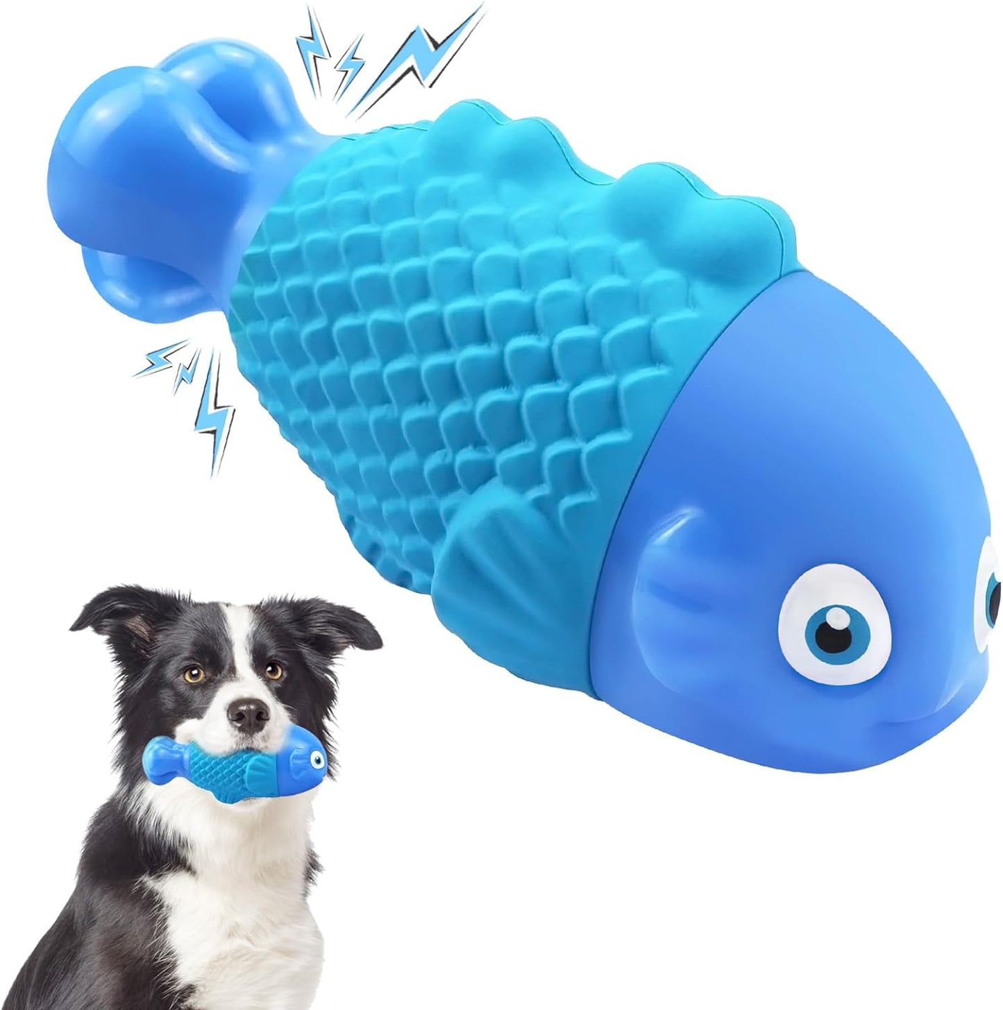 Wintour Indestructible Dog Toys for Aggressive Chewers, Tough Dog Toys for Large Dogs Aggressive Chewers, Dog Chew Toys for Aggressive Chewers, Squeaky Dog Toys for Large Dogs, Super Chewer Dog Toys