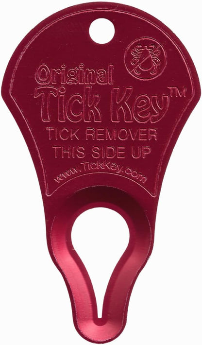 The Original Tick Key - Tick Detaching Device - Portable, Safe and Highly Effective Tick Detaching Tool (Assorted)