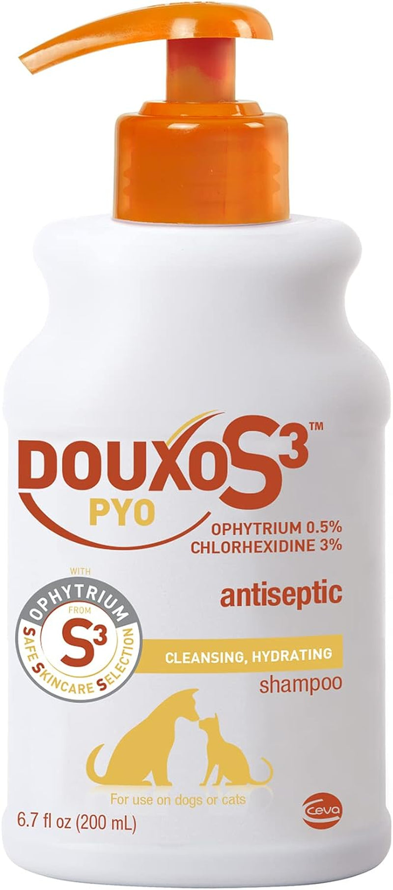 Douxo S3 PYO Shampoo 6.7 Oz (200 Ml)