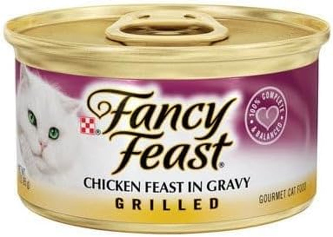 Cat Food, Grilled Chicken, 3-Oz. Can