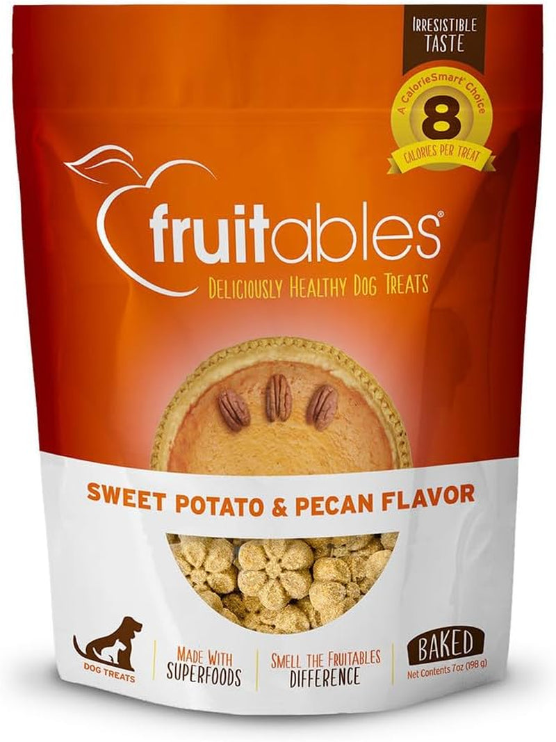 Fruitables Dog Treats Sweet Potato & Pecan Flavor, 7 Oz