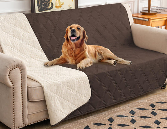 Ameritex Waterproof Dog Bed Cover Pet Blanket with Anti-Slip Back for Furniture Bed Couch Sofa