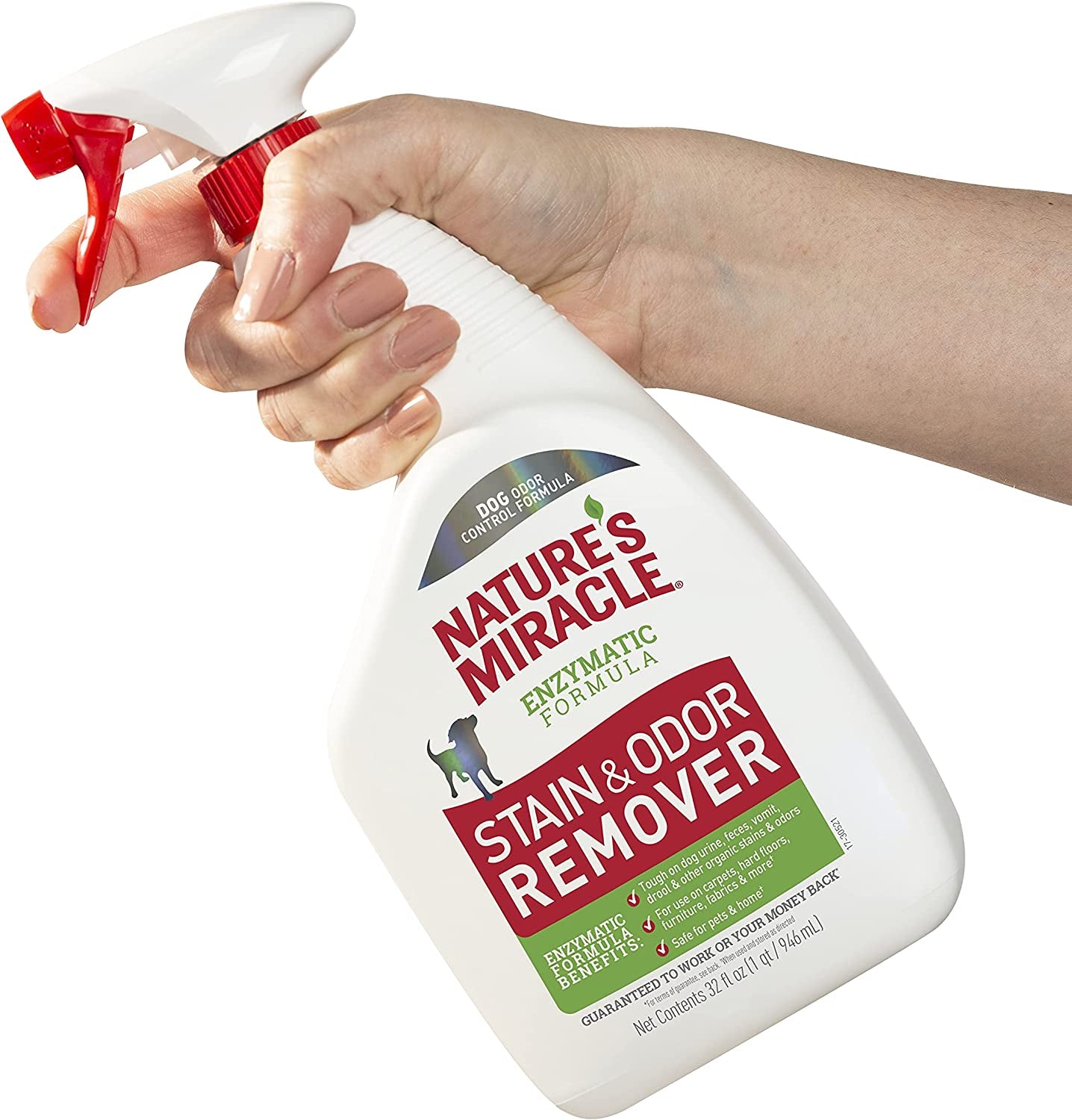 Nature'S Miracle Stain and Odor Remover for Dogs, Odor Control Formula, Refill, 1.33 Gal