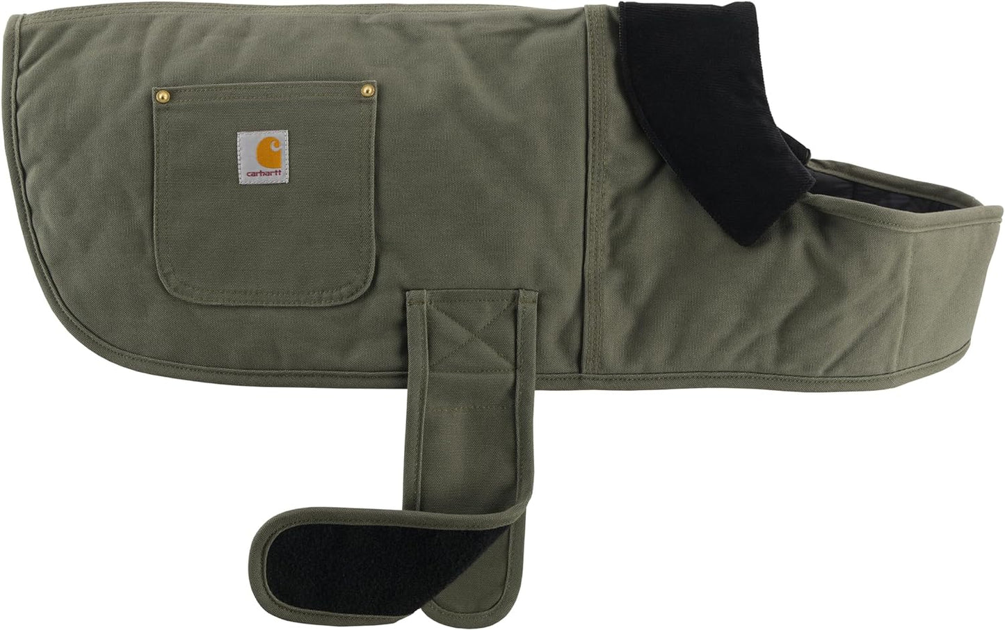 Carhartt Firm Duck Insulated Dog Chore Coat Army Green/Brass X-Large