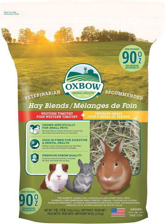 Oxbow Animal Health Oxbow Hay Blends - Western Timothy & Orchard - 90 oz.