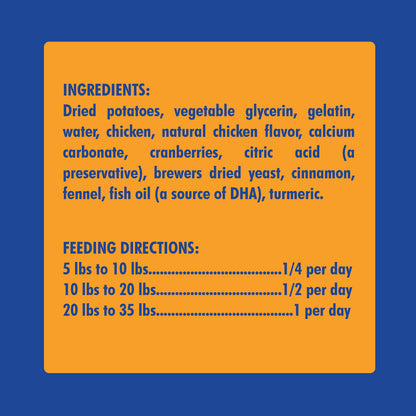 N-Bone Puppy Teething Rings, Grain-Free Chicken Flavor, 6 ct