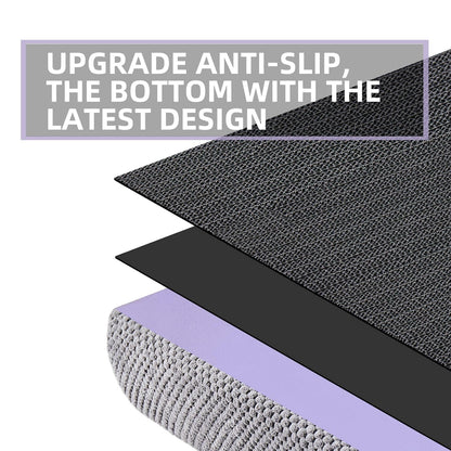 Chic Threads Dog Stairs for Small Dogs, 3-Step Dog Stairs for High Beds and Couch, Pet Steps for Small Dogs and Cats，Non-Slip Stable Indoor Dog Steps