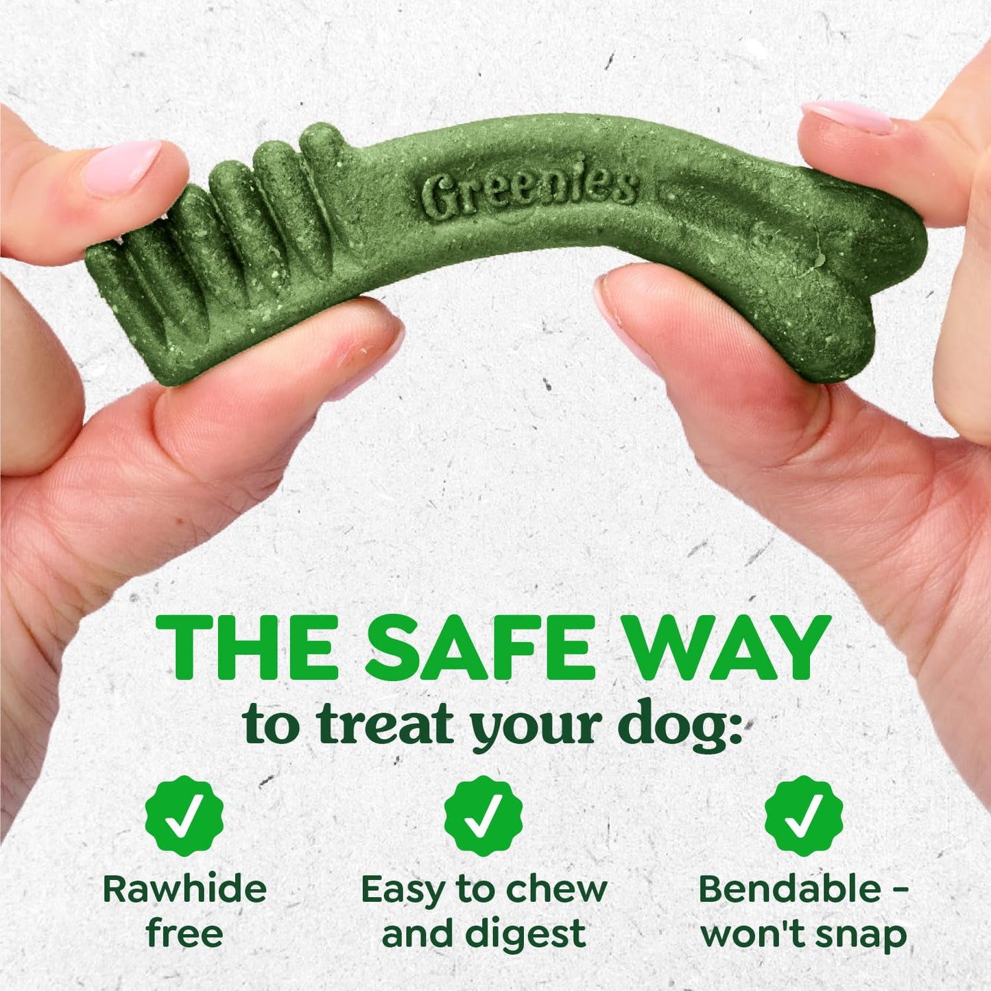 Greenies Veterinarian-Recommended Adult Natural Dental Dog Treats Regular Size, Dog Dental Chews, Original Flavor, 36 oz. Pack, 36 Count