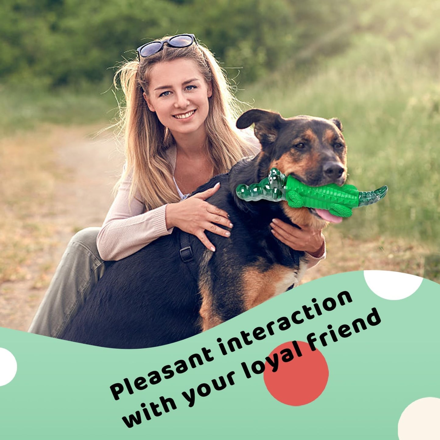 Dog Toys for Large Dogs/Dog Chew Toys/Dog Toys for Aggressive Chewers Large Breed/Indestructible Dog Toys/Tough Dog Toys for Small/Medium/Large Dogs