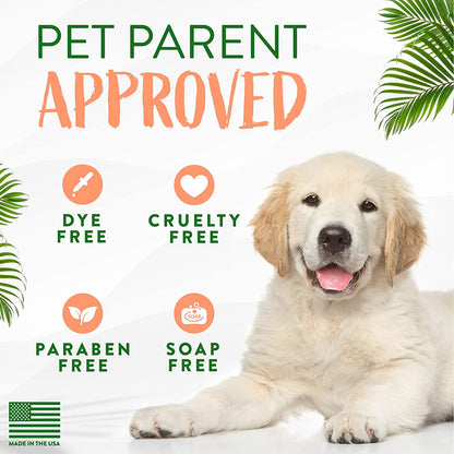 Tropiclean Aloe & Coconut Deodorizing Dog Shampoo for Smelly Dogs | Odor Control Shampoo for Stinky Dogs | Natural Pet Shampoo Derived from Natural Ingredients | Cat Friendly | Made in the USA | 20 Oz