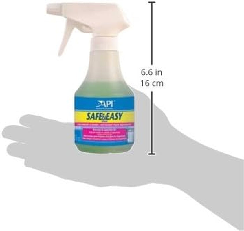 API SAFE & EASY Aquarium Cleaner Spray 8-Ounce Bottle