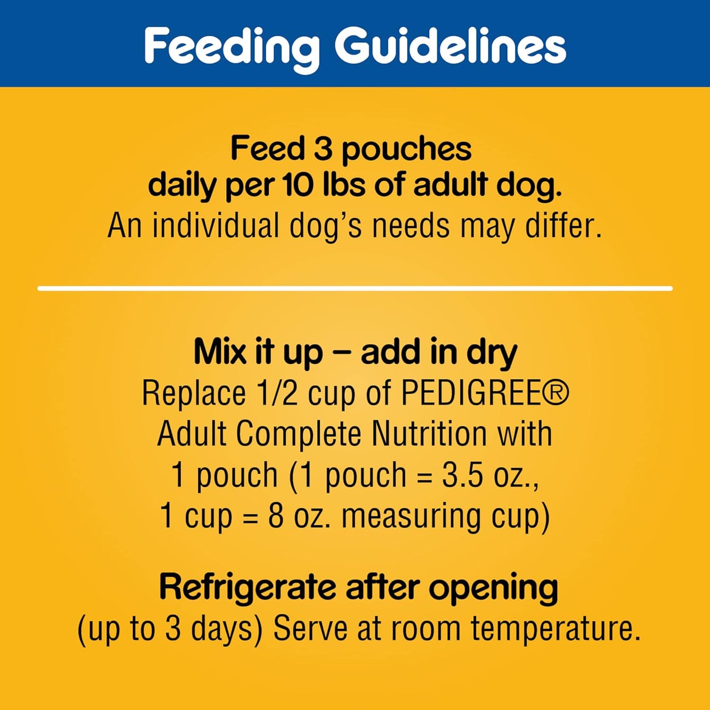 PEDIGREE CHOPPED GROUND DINNER Adult Soft Wet Dog Food 18-Count Variety Pack, 3.5 Oz Pouches