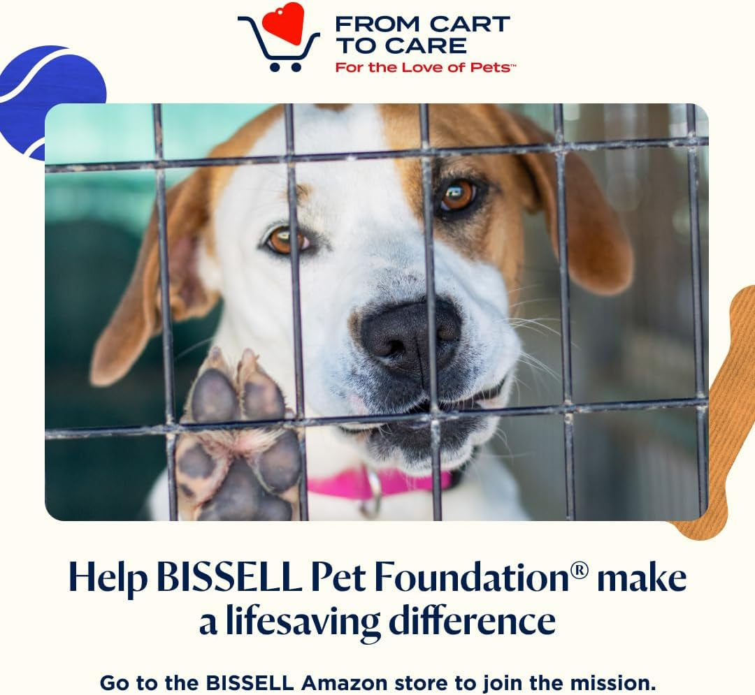 BISSELL SpotClean Pet Pro Portable Carpet Cleaner, 2458, Grapevine Purple, Black, Large