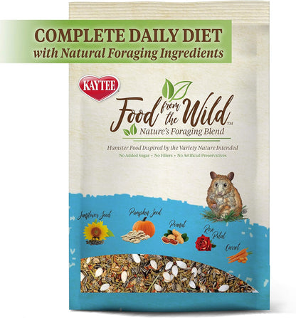 Kaytee Food from The Wild Natural Pet Hamster Food, 2 Pound