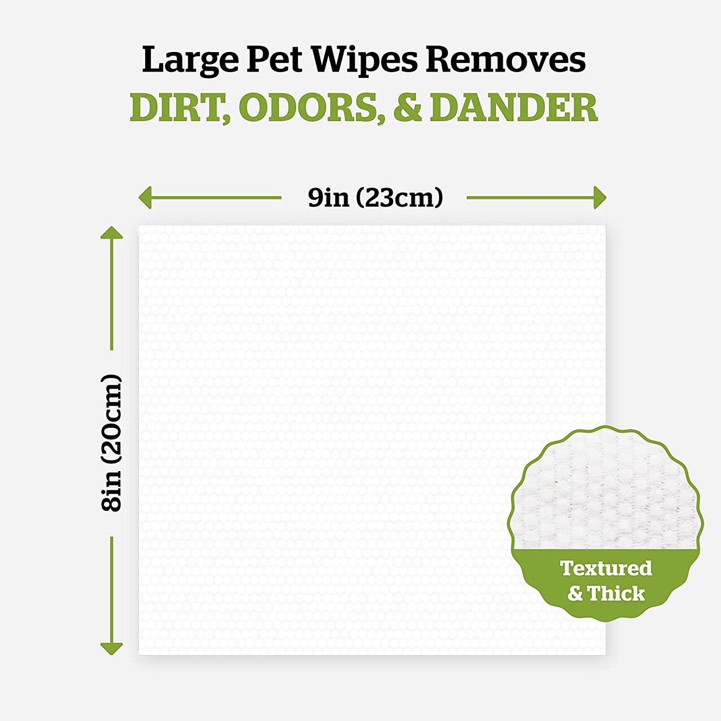 Pogi'S Dog Grooming Wipes - 100 Dog Wipes for Cleaning and Deodorizing - Plant-Based, Hypoallergenic Pet Wipes for Dogs, Puppy Wipes - Quick Bath Dog Wipes for Paws, Butt, & Body - Fragrance Free