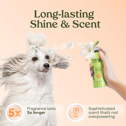 PAWFUME Premium Grooming Spray Dog Spray Deodorizer Perfume for Dogs - Dog Cologne Spray Long Lasting Dog Sprays - Dog Perfume Spray Long Lasting after Bath- Dog Deodorizing Spray (Lavender, 2-Pack)