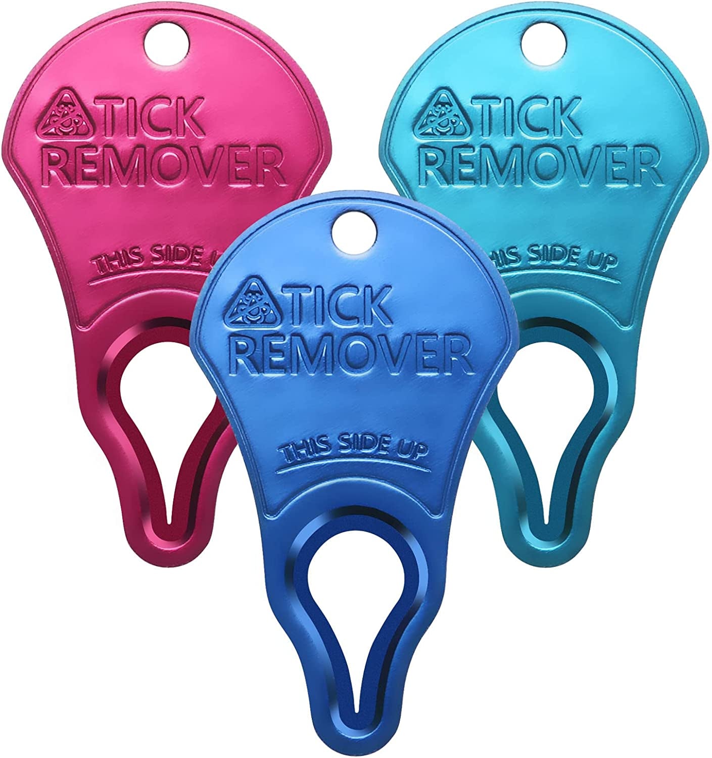 3 Pack Tick Remover Tool Portable, Tick Removal for Pet and Humans, Safe and Reliable, Pain-Free, Essential Tools for Outdoor Activities