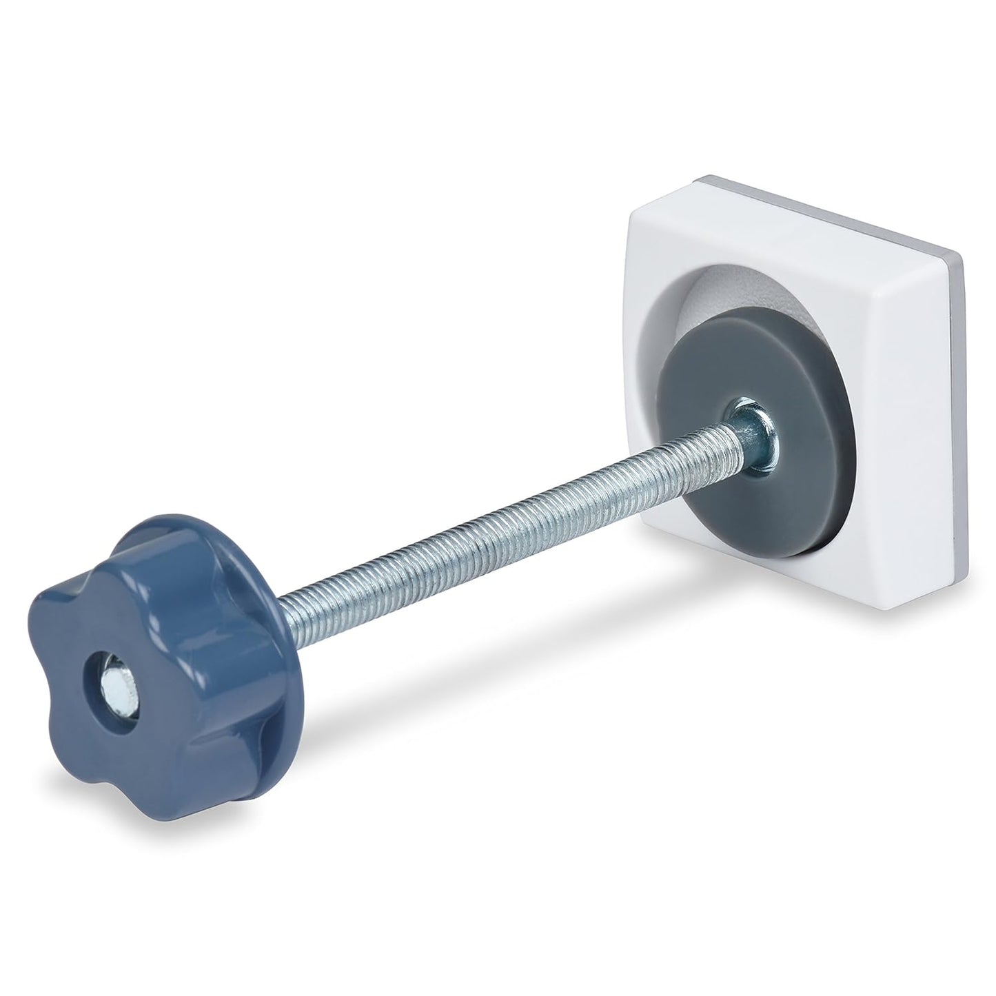 Wall Nanny Mini - Smallest Baby Gate Wall Protector (Made in USA) Protect Walls & Doorways from Pet Gates & Dog Gate Spindles - Child Pressure Mounted Baby Gate for Stairs Wall Cup (White) 4 Pack