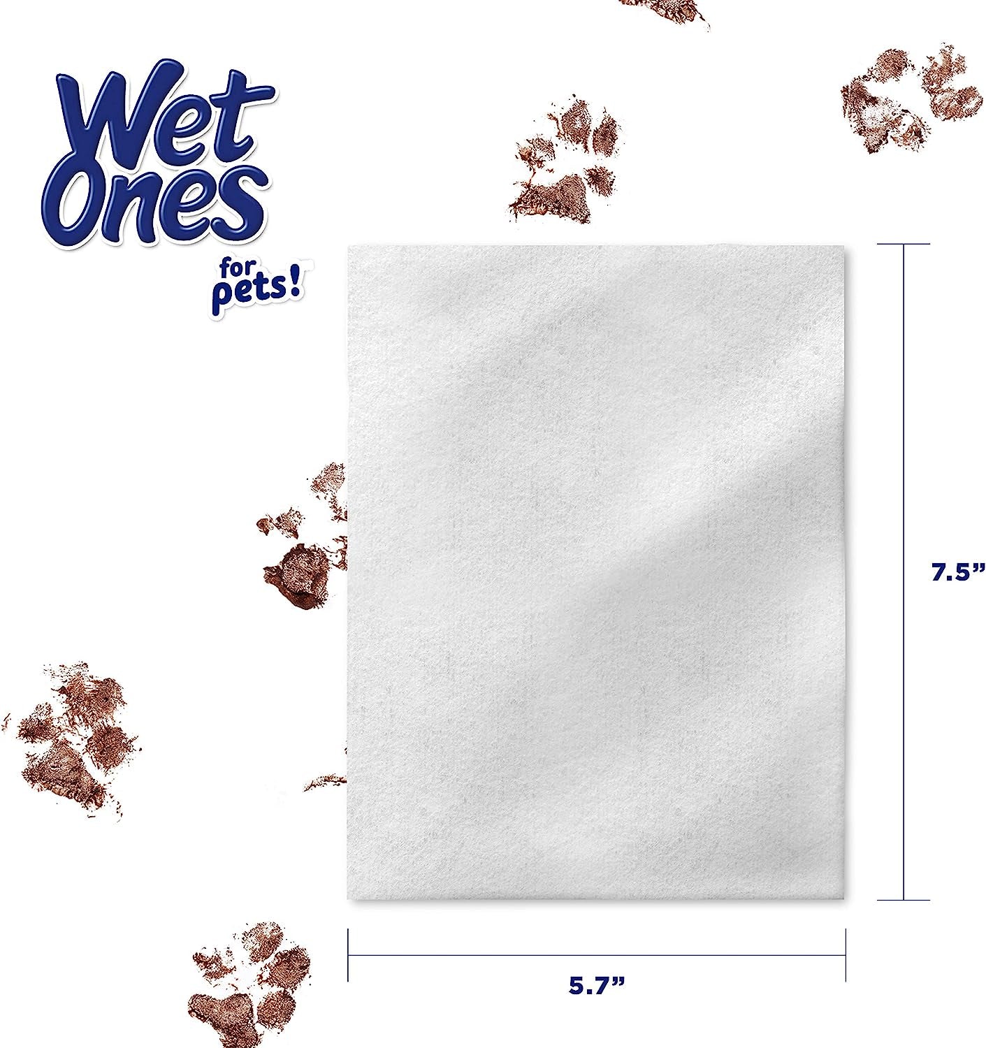 Wet Ones for Pets Multi-Purpose Dog Wipes with Aloe Vera Dog Wipes for All Dogs in Tropical Splash Wipes for Dog Paws & All over Use 100 Ct Pouch Dog Wipes FF12843 100 Count