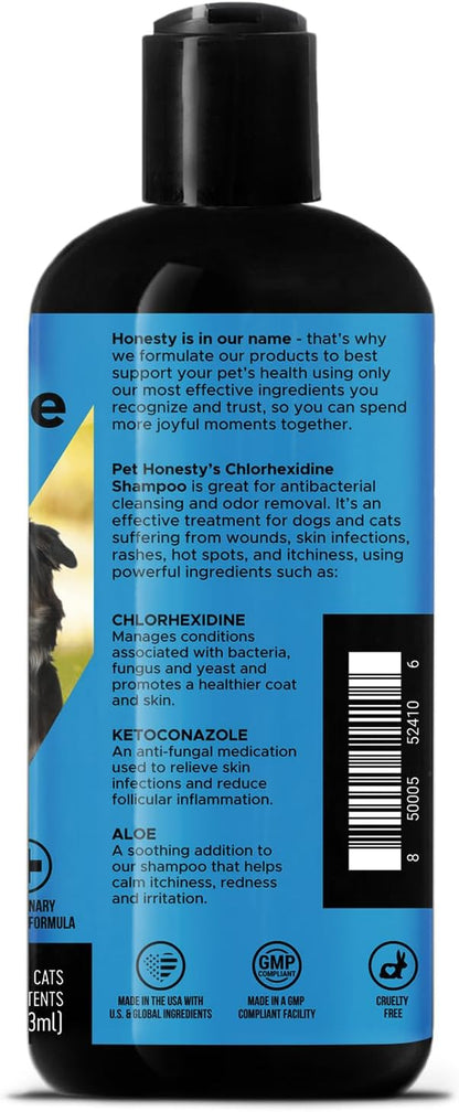 Pet Honesty Restore + Soothe Hot Spots Spray for Dogs & Cats, Gentle on Sensitive Skin, Soothes Itching, Irritation (Lavender) - 4Oz