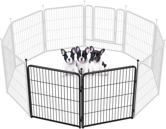 FXW Rollick Dog Playpen for Yard, RV Camping│Patented, 32 Inch 2 Panels