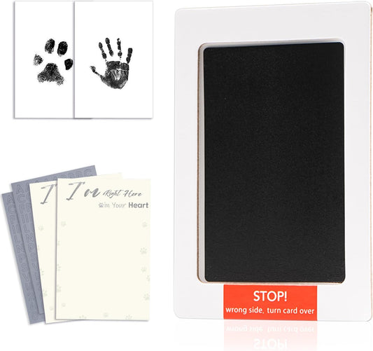 Inkless Paw Print Kit,Dog Paw Print Kit,Dog Nose Print Kit,Clean Touch Ink Pads and Imprint Cards,Pet Paw Print Impression Kit for Dogs Cats Footprint Keepsake