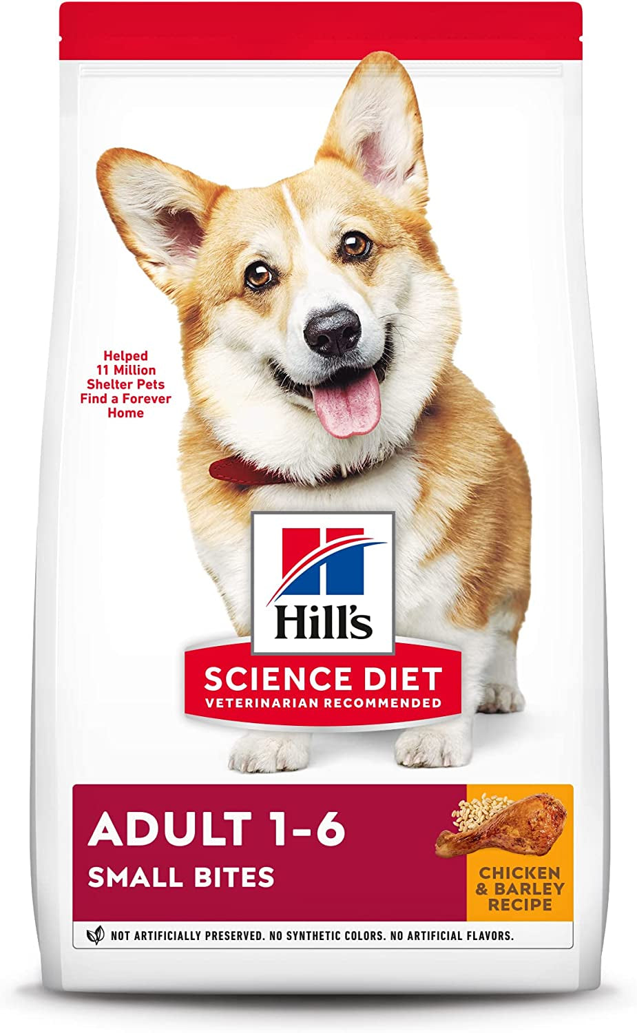 Hill'S Science Diet Dry Dog Food, Adult, Small Bites, Chicken & Barley Recipe, 35 Lb. Bag