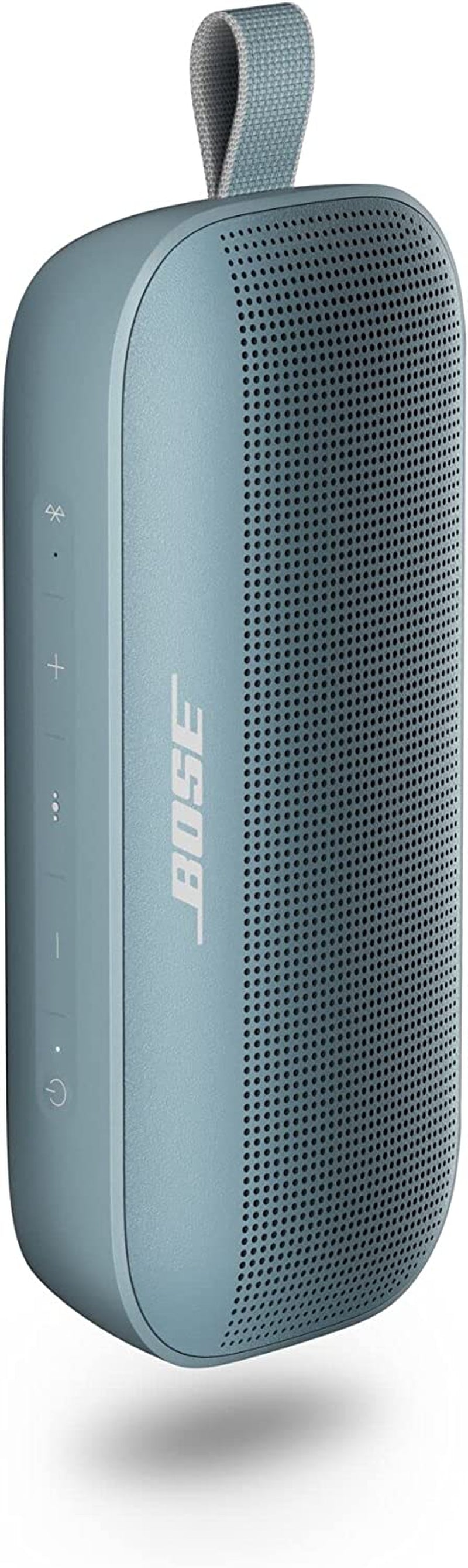 Bose SoundLink Flex Bluetooth Speaker, Portable Speaker with Microphone, Wireless Waterproof Speaker for Travel, Outdoor and Pool Use, Stone Blue