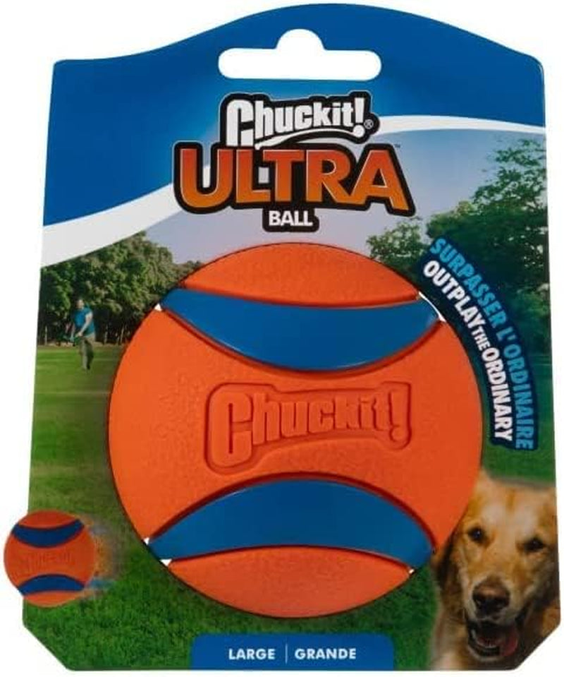 Chuckit Ultra Ball Dog Toy, XL (3.5 Inch Diameter), Pack of 1, for Breeds 100+ Lbs