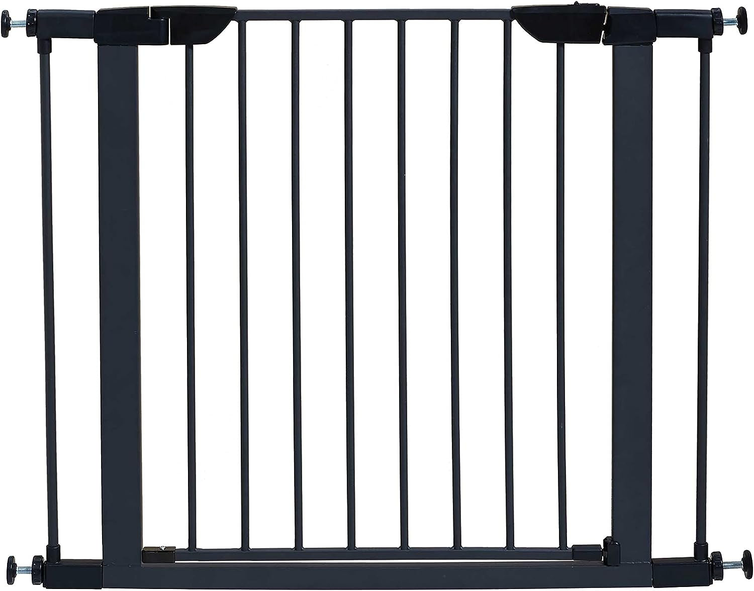 Midwest Homes for Pets 29' High Walk-Thru Steel Pet Gate, 29' - 38' Wide in Textured Graphite