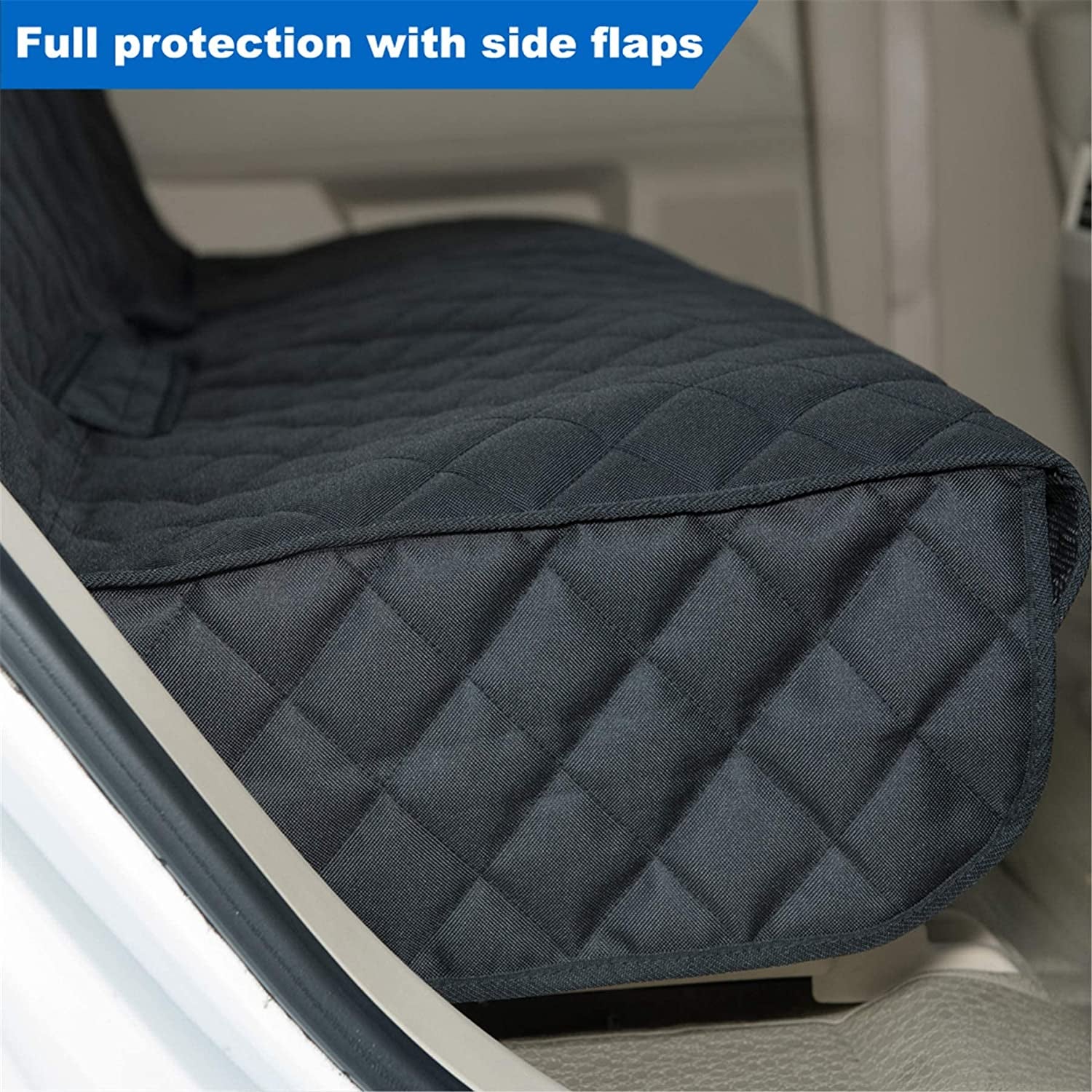 Car Seat Cover, Waterproof, Durable and Non-Slip, Pet Car Seat Cover for Dogs, Universal Size, Fits Cars, Trucks and Suvs